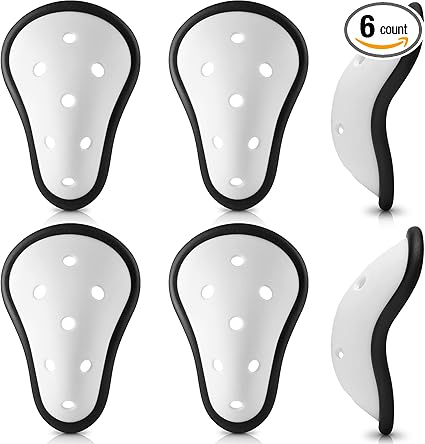 Sratte 6 Pcs Protective Athletic Cup Soft Athletic Cup Ages 7-12 Underwear Mens Sports Cup Football Hockey Baseball
