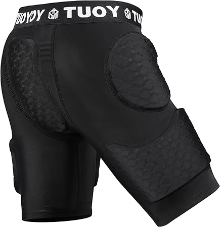 Men's Football Girdles Hip Thigh Tailbone Protector Adult Athletic Protective for Rugby Baseball Skate