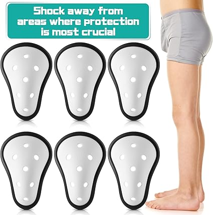 Sratte 6 Pcs Protective Athletic Cup Soft Athletic Cup Ages 7-12 Underwear Mens Sports Cup Football Hockey Baseball