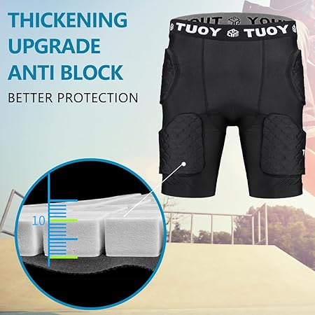 Men's Football Girdles Hip Thigh Tailbone Protector Adult Athletic Protective for Rugby Baseball Skate